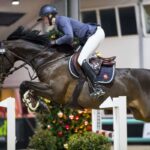 Skye Morssinkhof en G Vingino Blue tijdens Jumping de Achterhoek 2020. Foto Digishots