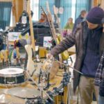 Foto muziekmarkt