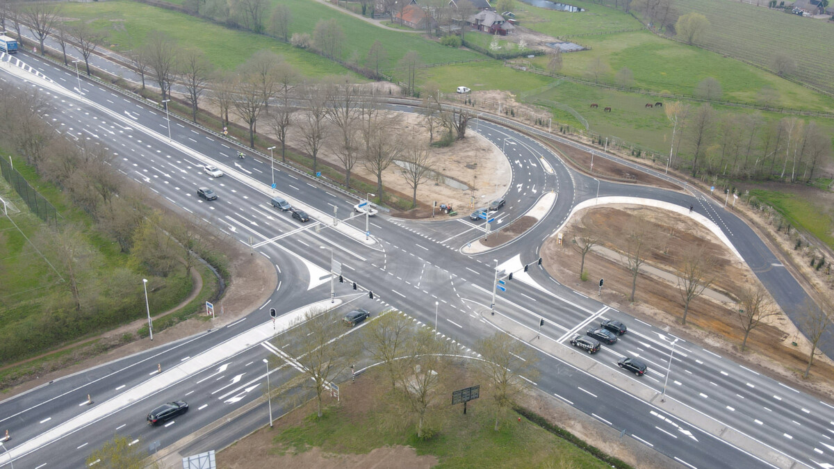 N18 weer open voor verkeer