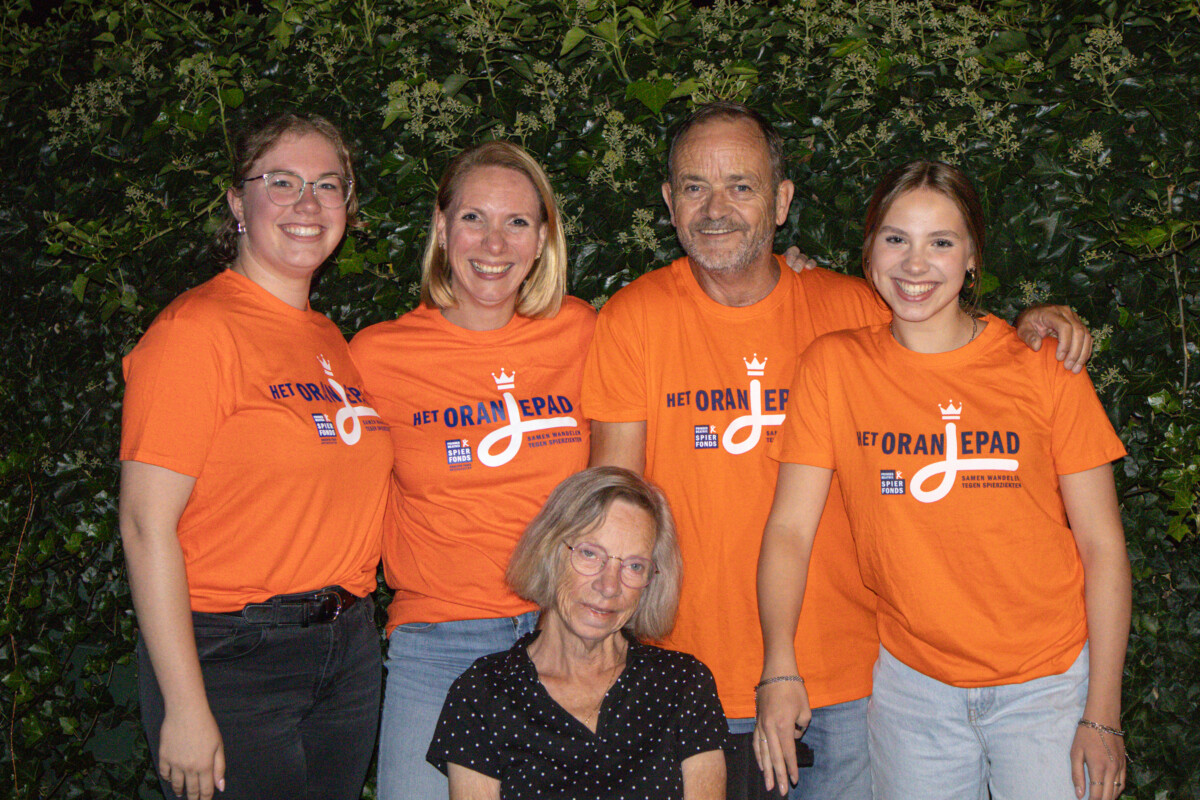 Ben (66) uit Zelhem loopt mee op Het Oranjepad van het Spierfonds