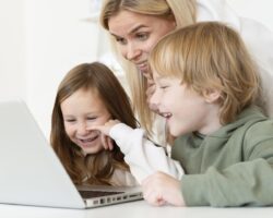 Digitale winterpatronen voor kinderen