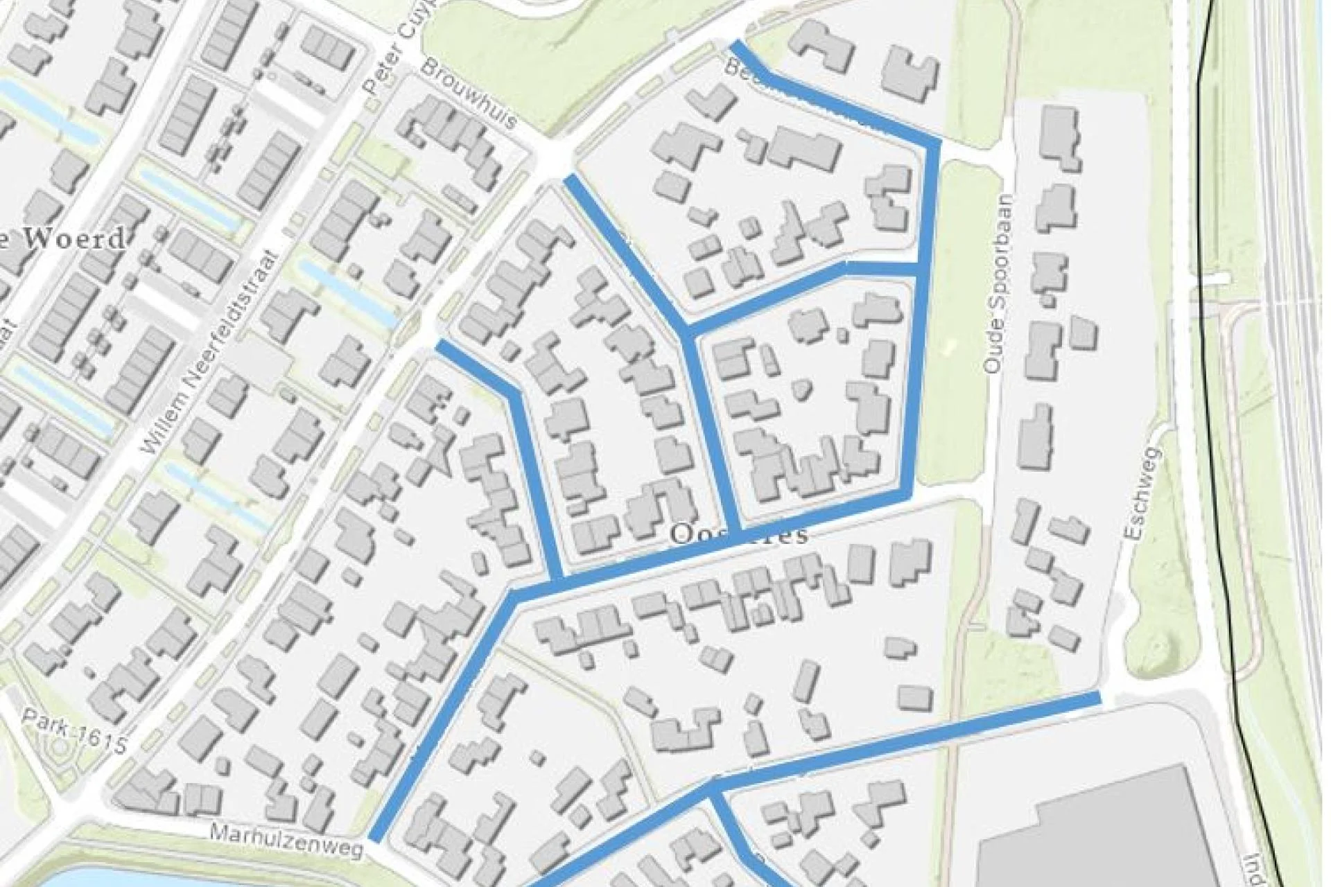 Vernieuwing en verduurzaming in wijk Oosteres