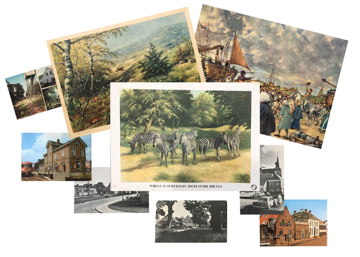 Curiosamarkt op museumplein van Nationaal Onderduikmuseum/VVV