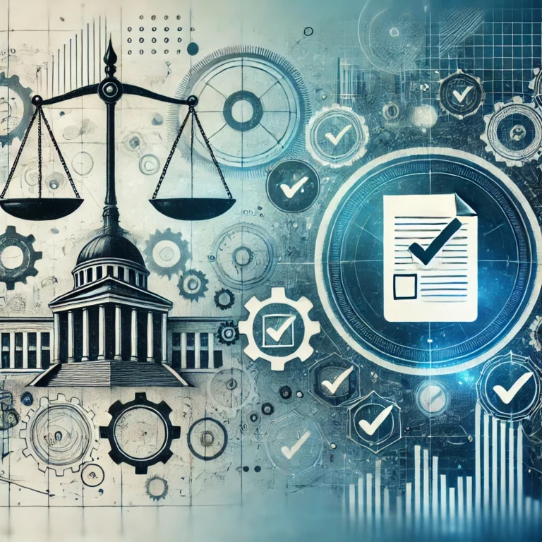 DALL·E 2024-11-22 15.38.37 - A conceptual digital illustration representing the improvement and correction of government services. The image features symbolic elements such as int