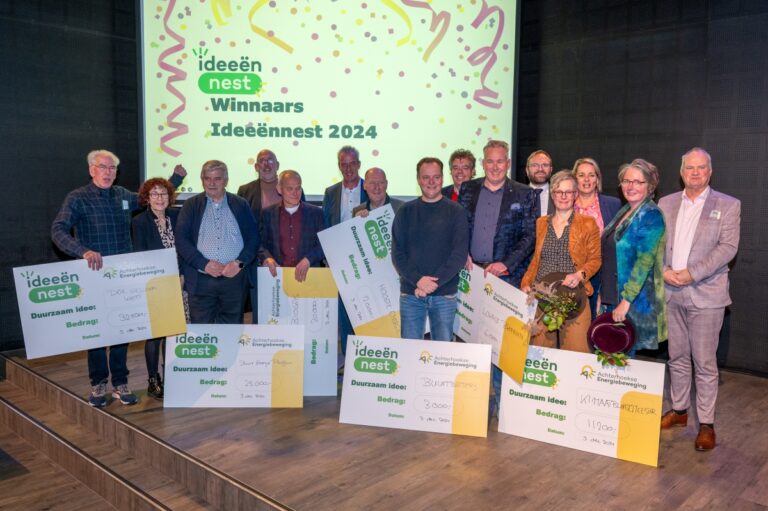 De Achterhoek viert 7 duurzame initiatieven met geslaagde eerste editie Ideeënnest