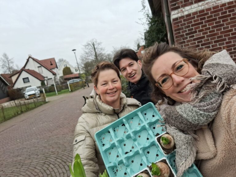 Traditionele hyacintenactie van Excelsior op zaterdagochtend 14 december