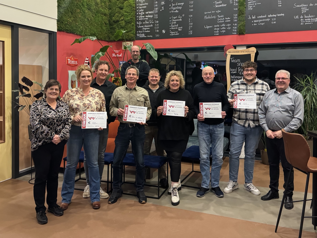Sportverenigingen starten het nieuwe jaar met steun en gezelligheid bij Sportkantine De Wissel