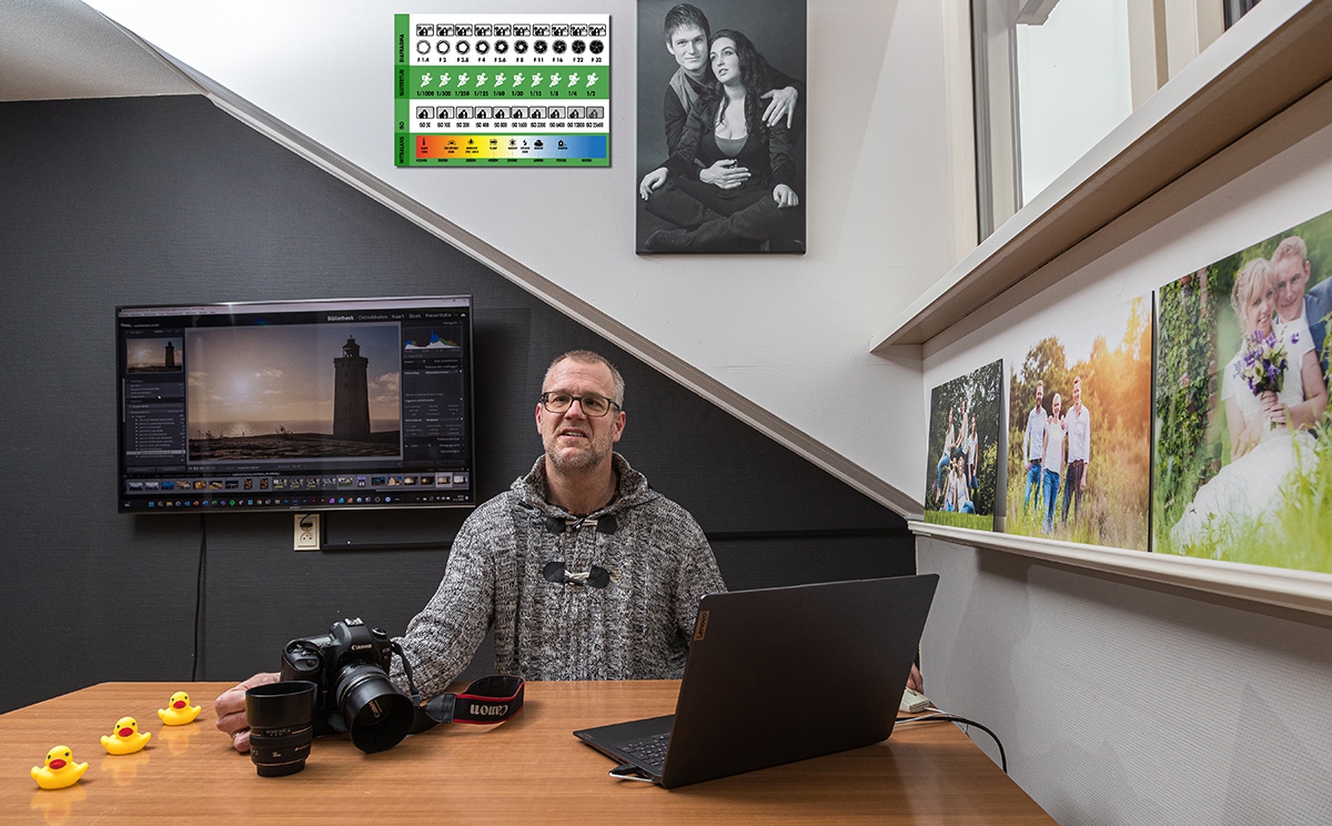 “Waar een wil is, is een weg”: Ondanks handicap toch fotograaf en docent