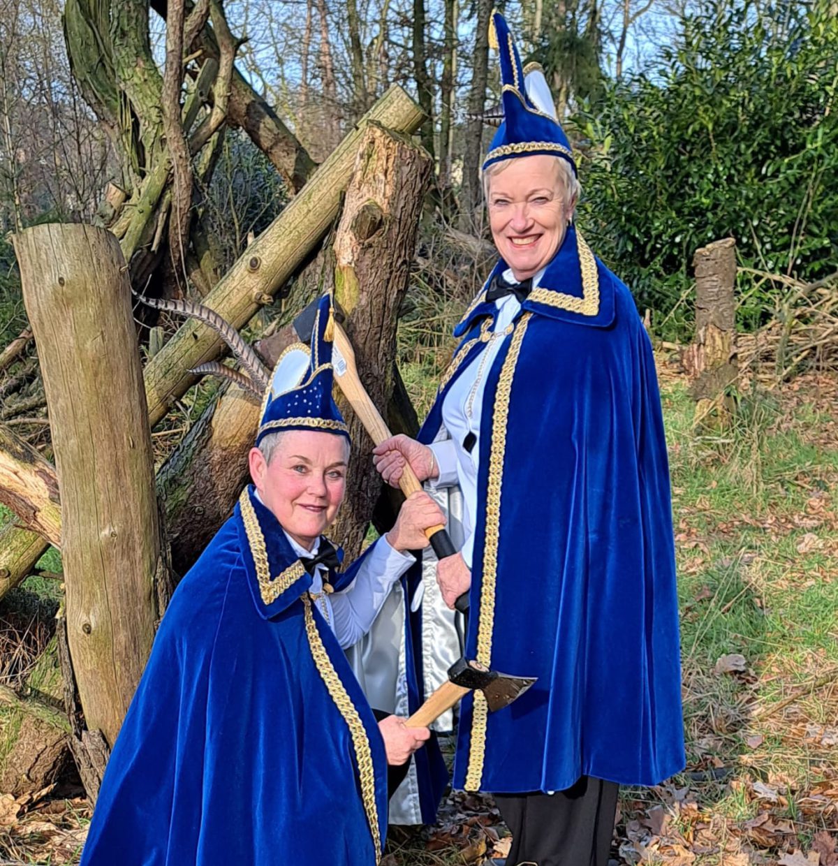 Prinses Marga Huls en Adjudante Marjo Smeenk regeren over Holterhoek!