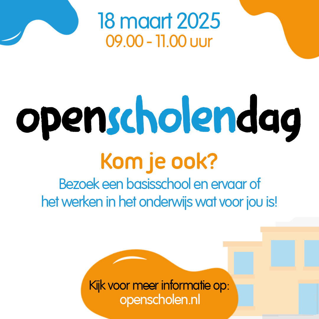 Openscholendag: Ervaar het beroep van leerkracht