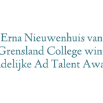 Erna Nieuwenhuis van Grensland College wint landelijke Ad Talent Award