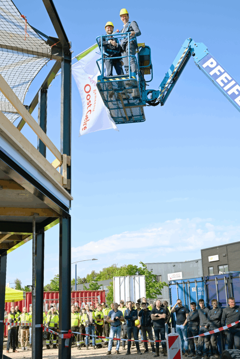 Hoogste punt nieuwbouw ROVA en gemeente