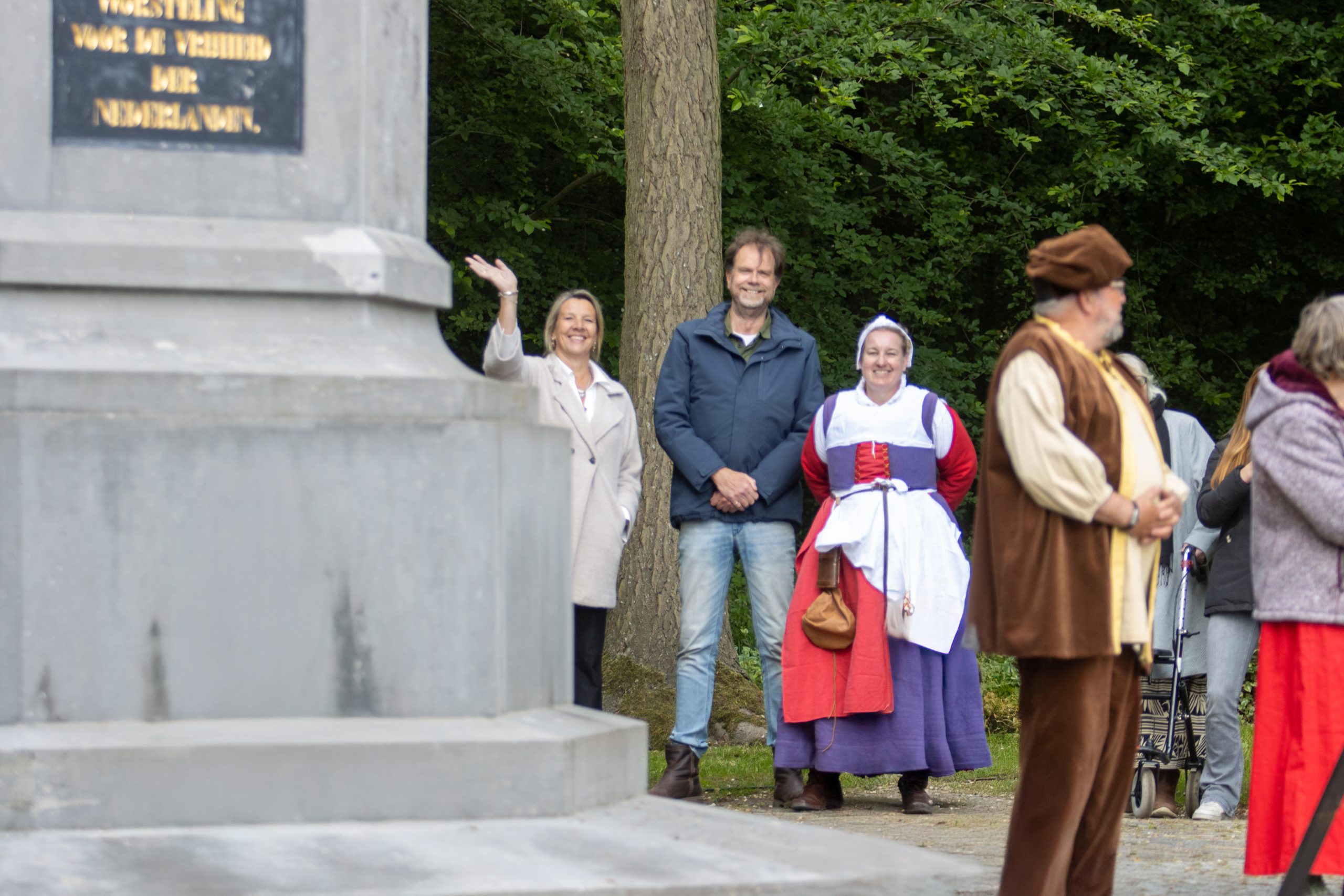 Groenlo vertegenwoordigd bij opening herdenking Slag bij Heiligerlee
