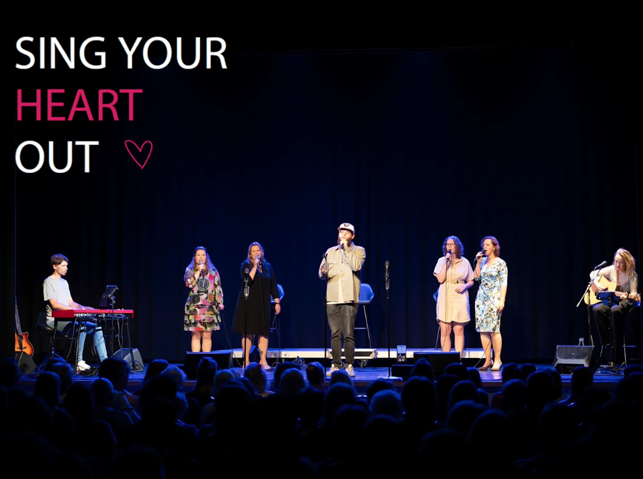 ‘Sing Your Heart Out’ in De Mattelier: bruisend theaterconcert met 30 zangtalenten