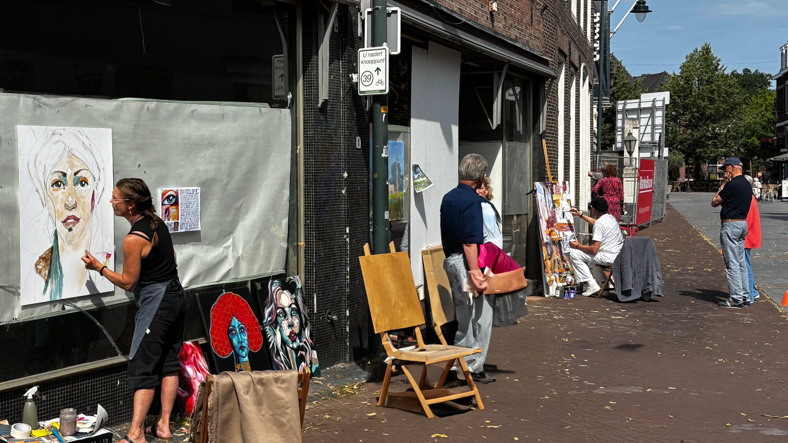 Veel enthousiasme tijdens kunsthappening ‘Ruitentroef’ in Groenlo