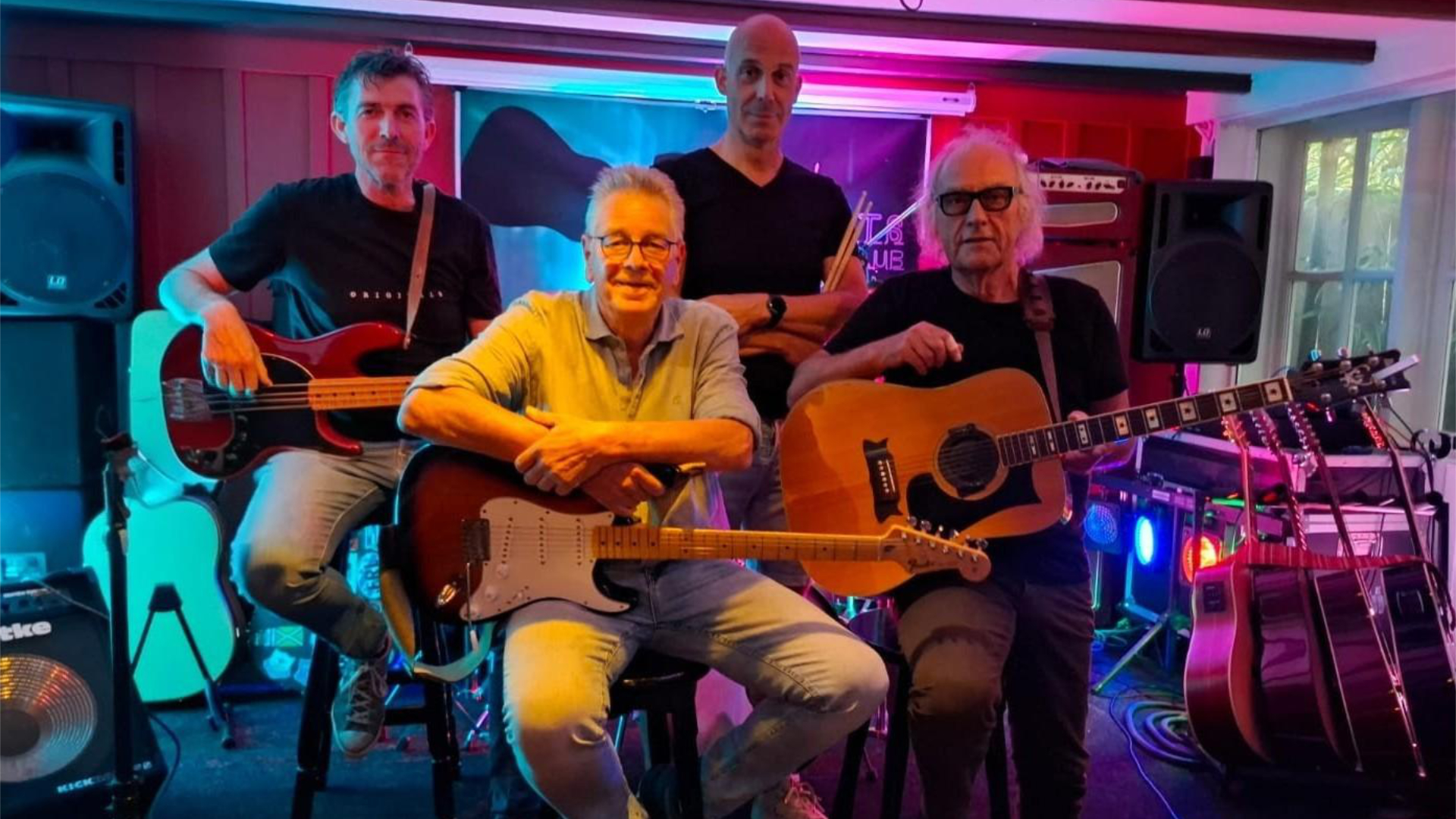Koppelsessie met Carel Jansen Band in de Koppelkerk