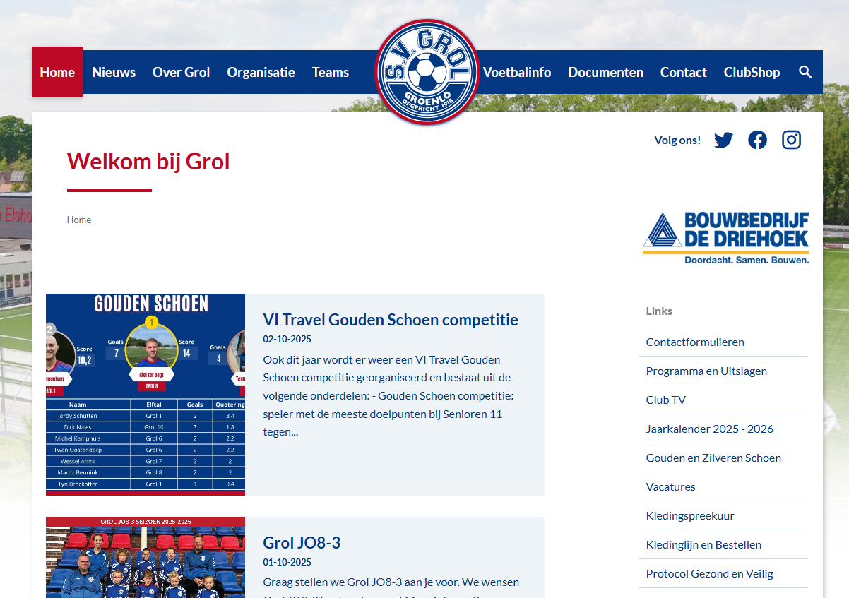 Sportvereniging Grol | Voetbal
