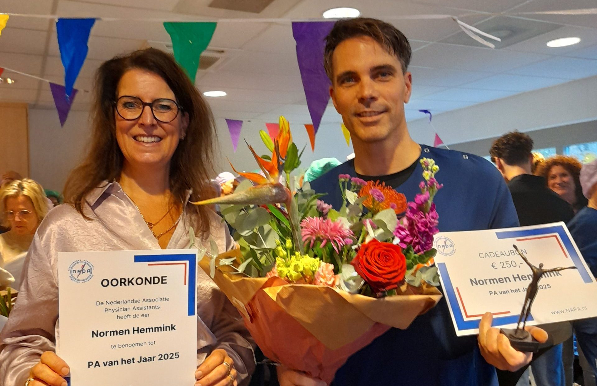 Normen Hemmink verkozen tot Physician Assistant van het jaar 2025