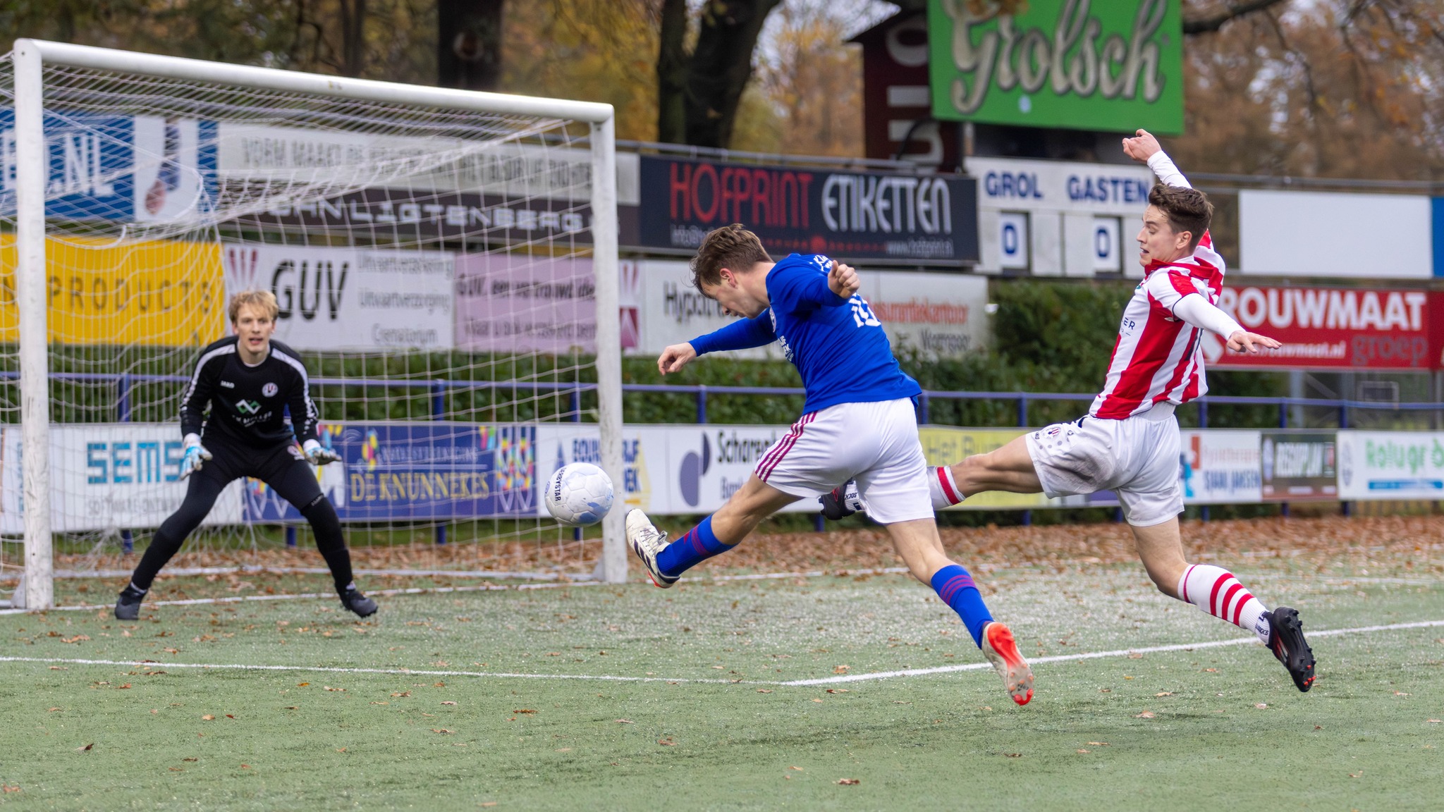 Grol overtuigt met 4-0 en nadert koppositie