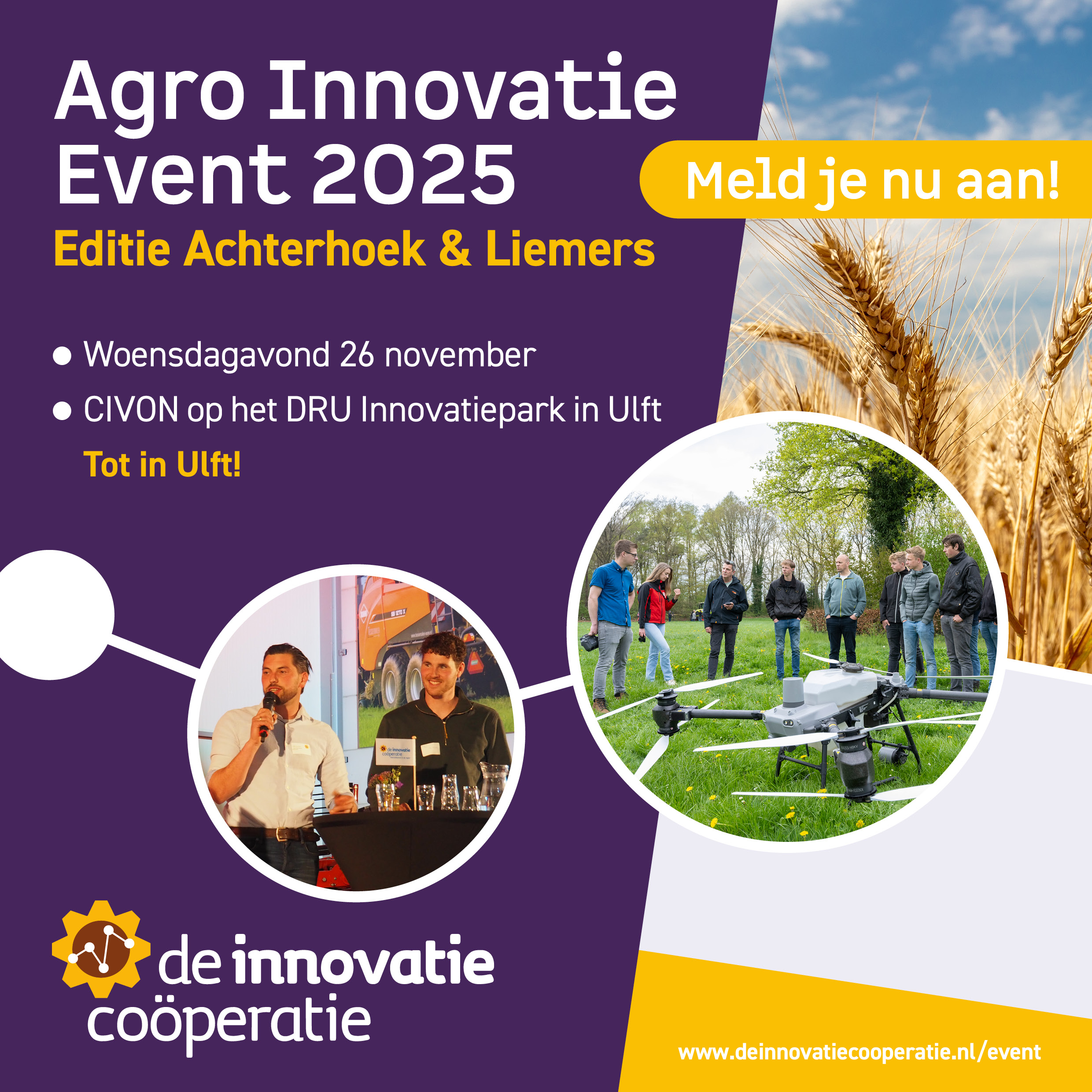 Agro Innovatie Event zet vernieuwing in de Achterhoek centraal