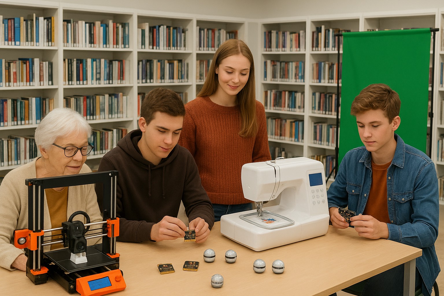Inloop Maaklab in de Bibliotheek Neede