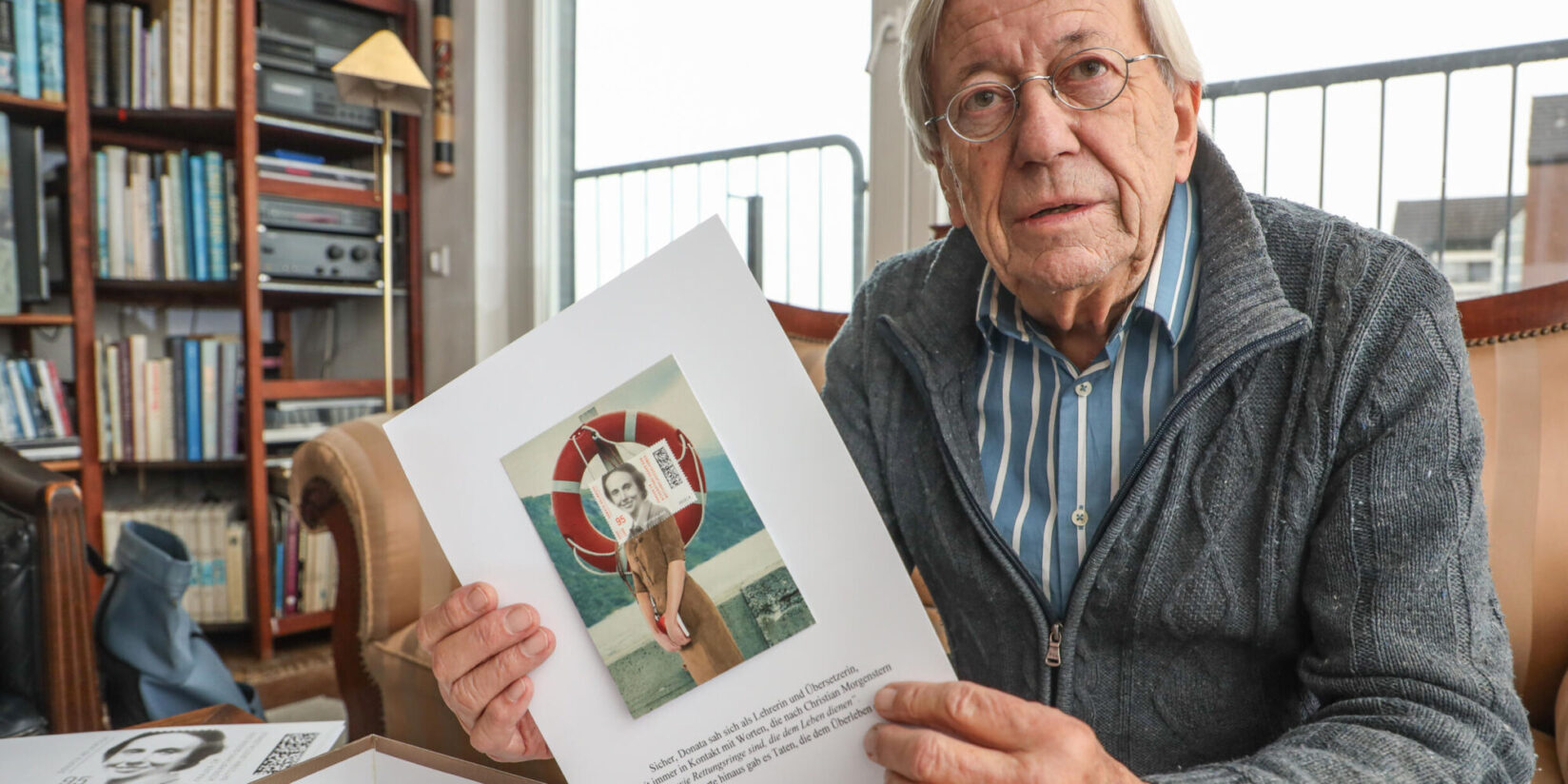 Mail-Art expositie over verzetsheldin Donata Helmrich in Nationaal Onderduikmuseum