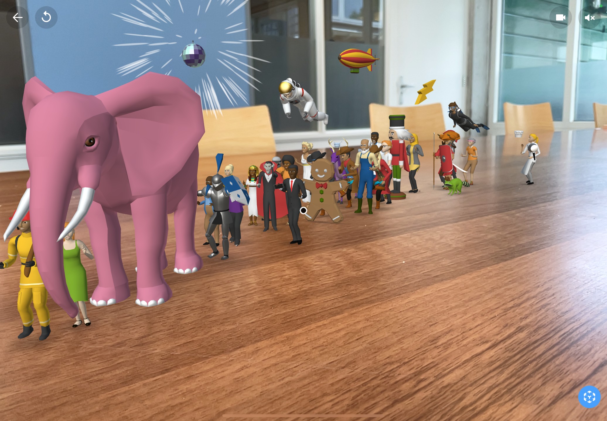 Kinderen maken 3D-parade in Augmented Reality tijdens BIEBlab