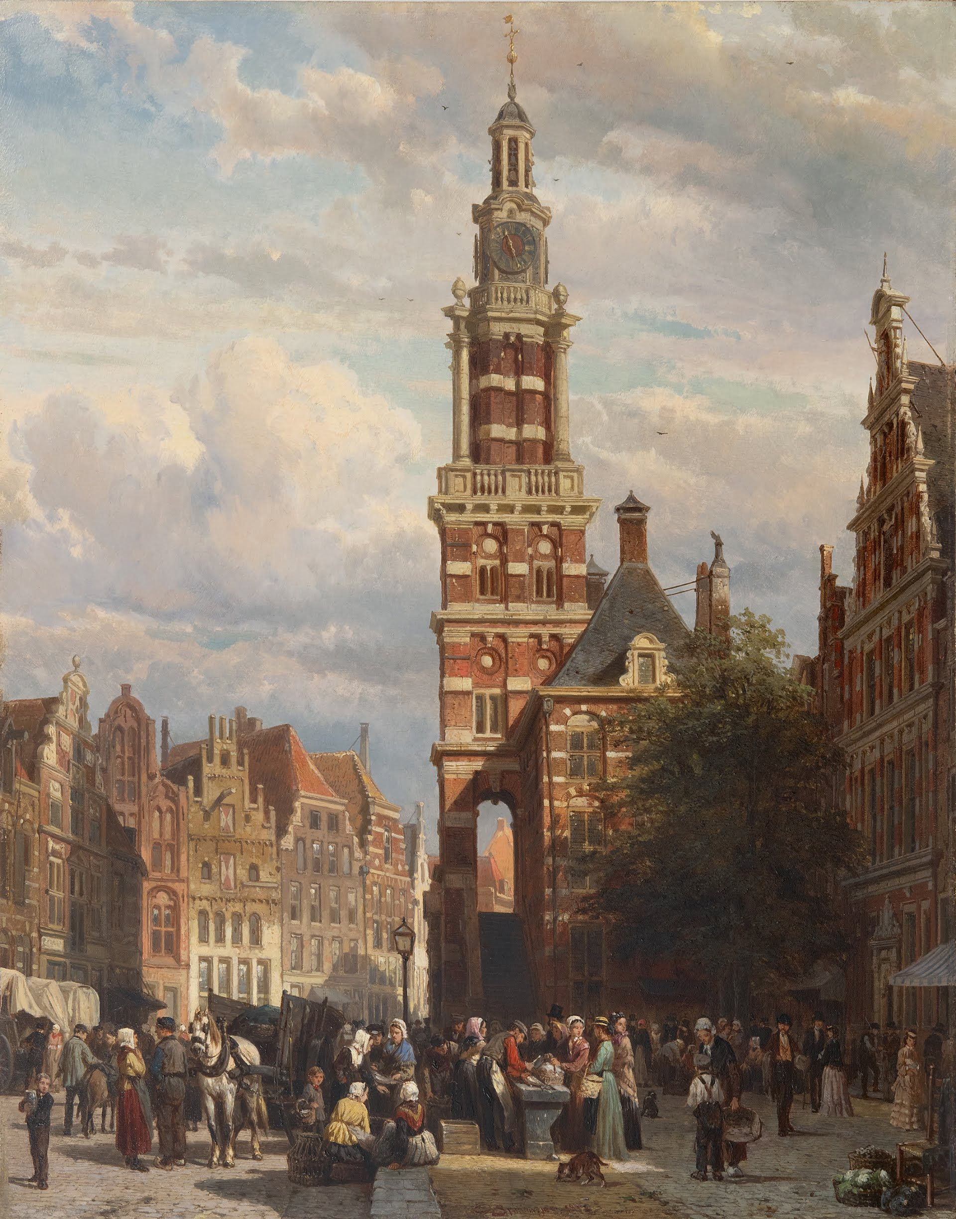Verloren gewaande Cornelis Springer met stadsgezicht Zutphen terug in Nederland