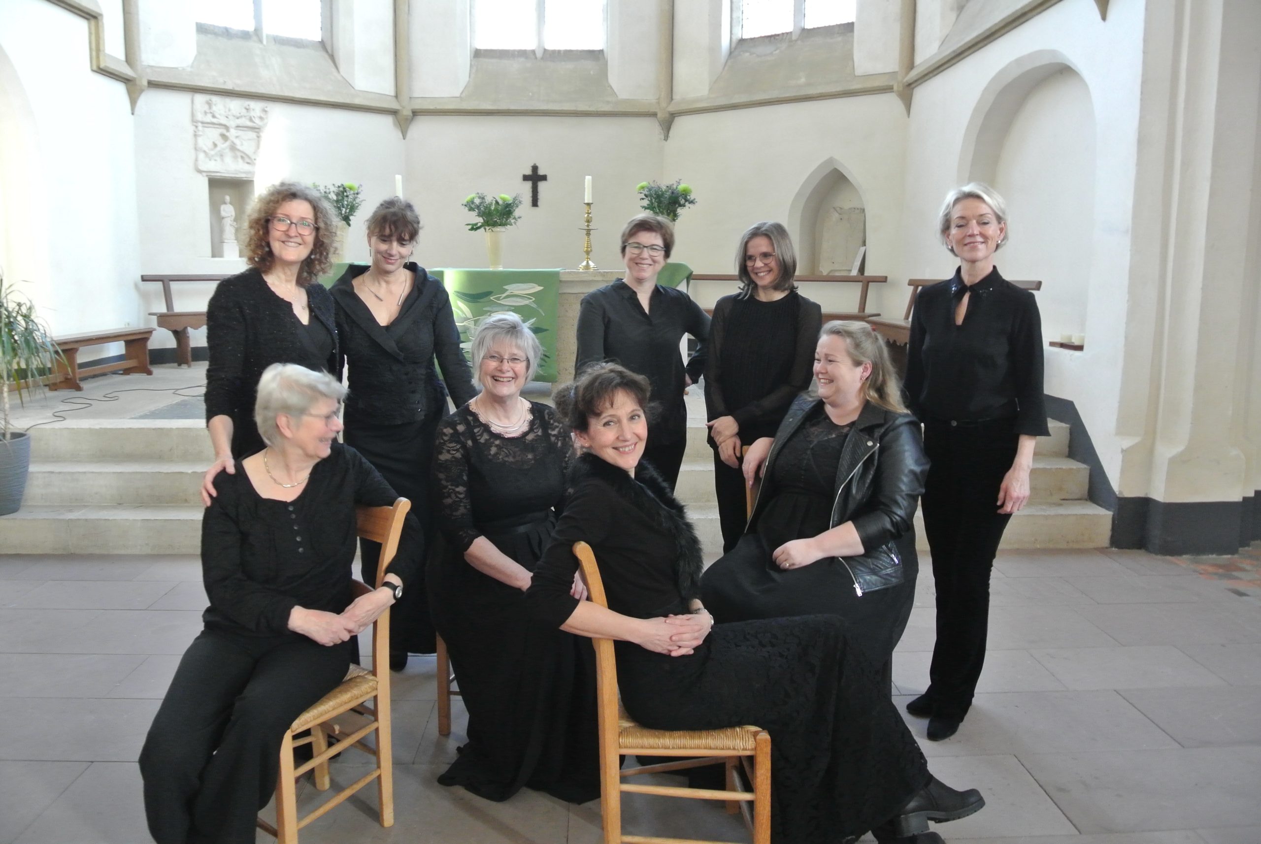 Muziekvespers met vrouwenkoor, harp en orgel in St. Gudulakerk