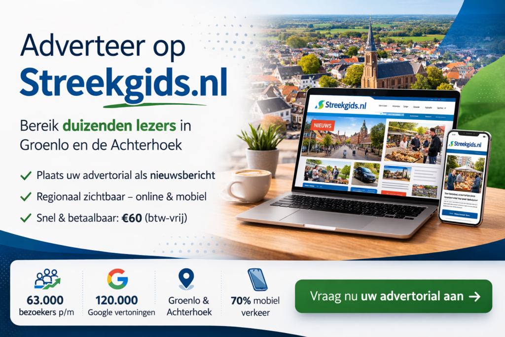 Adverteren op Streekgids.nl