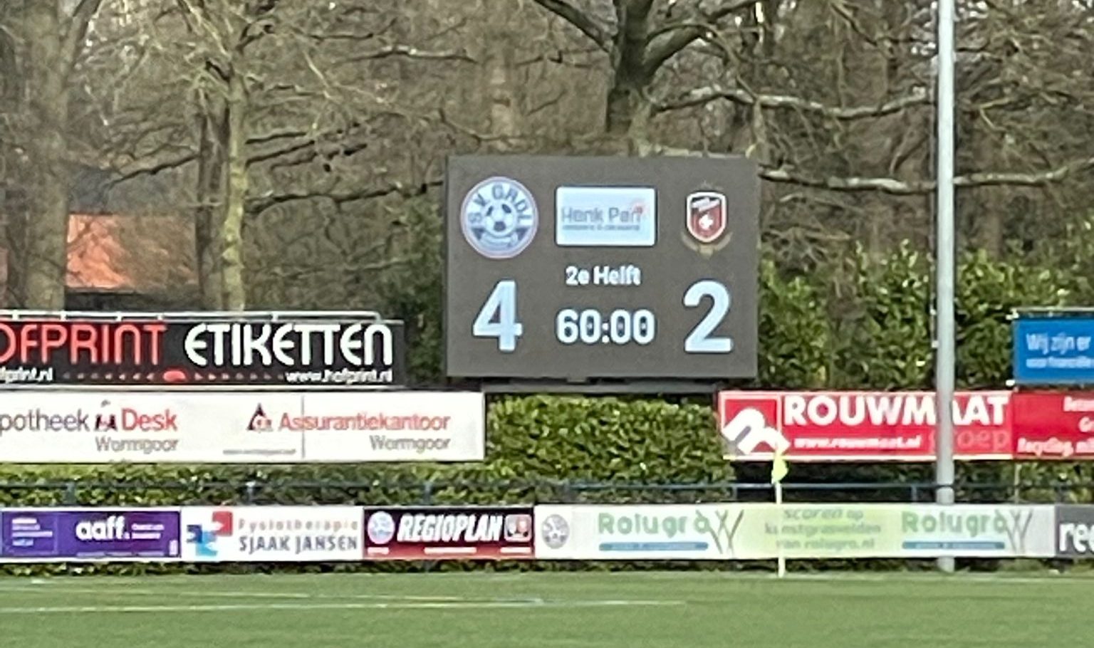 GROENLO — Sterke comeback van Grol JO13-2: achterstand tegen Rood Zwart omgebogen naar 4-2 winst