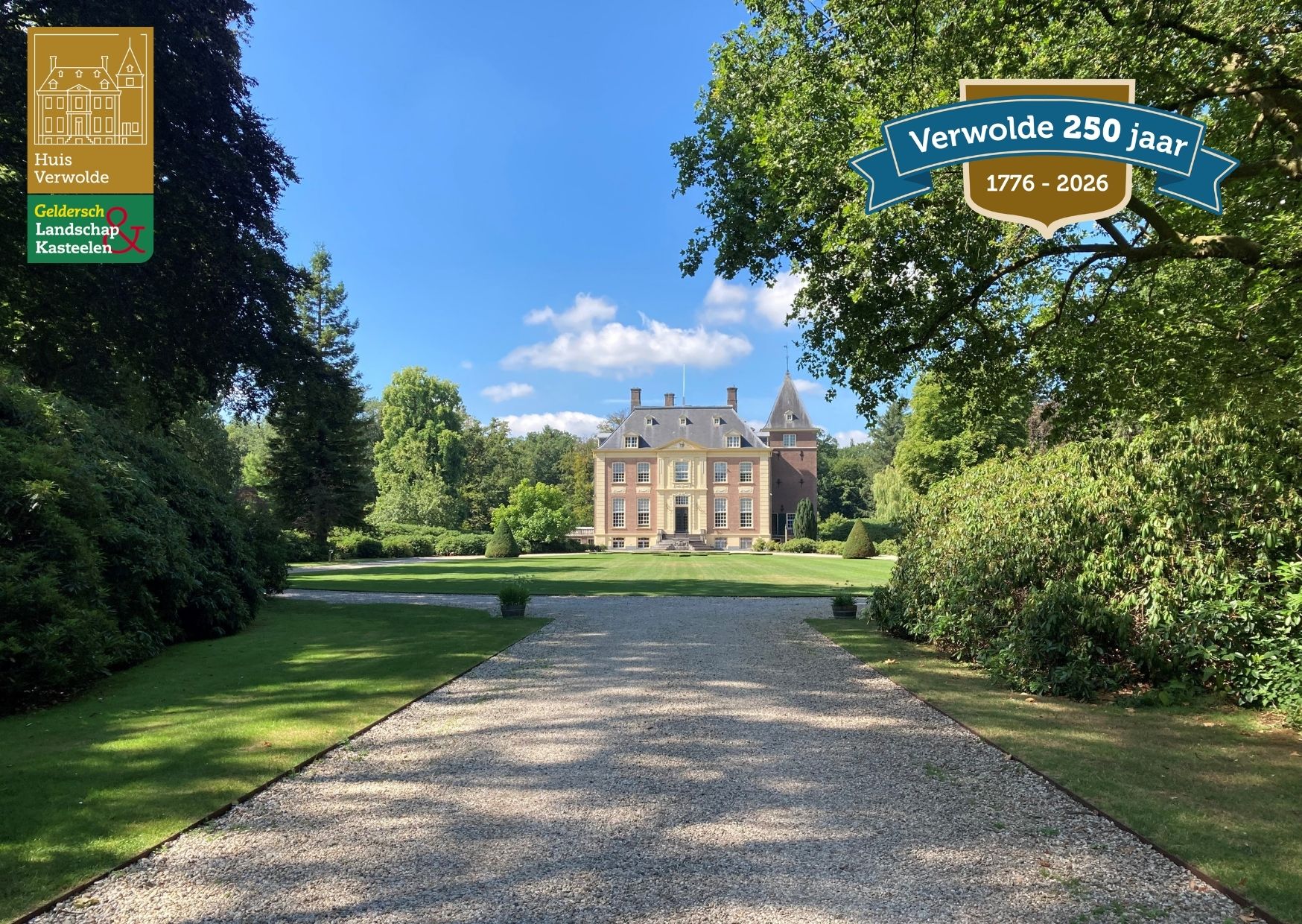 LAREN (GLD) — Huis Verwolde viert 250 jaar met jubileumseizoen vol activiteiten
