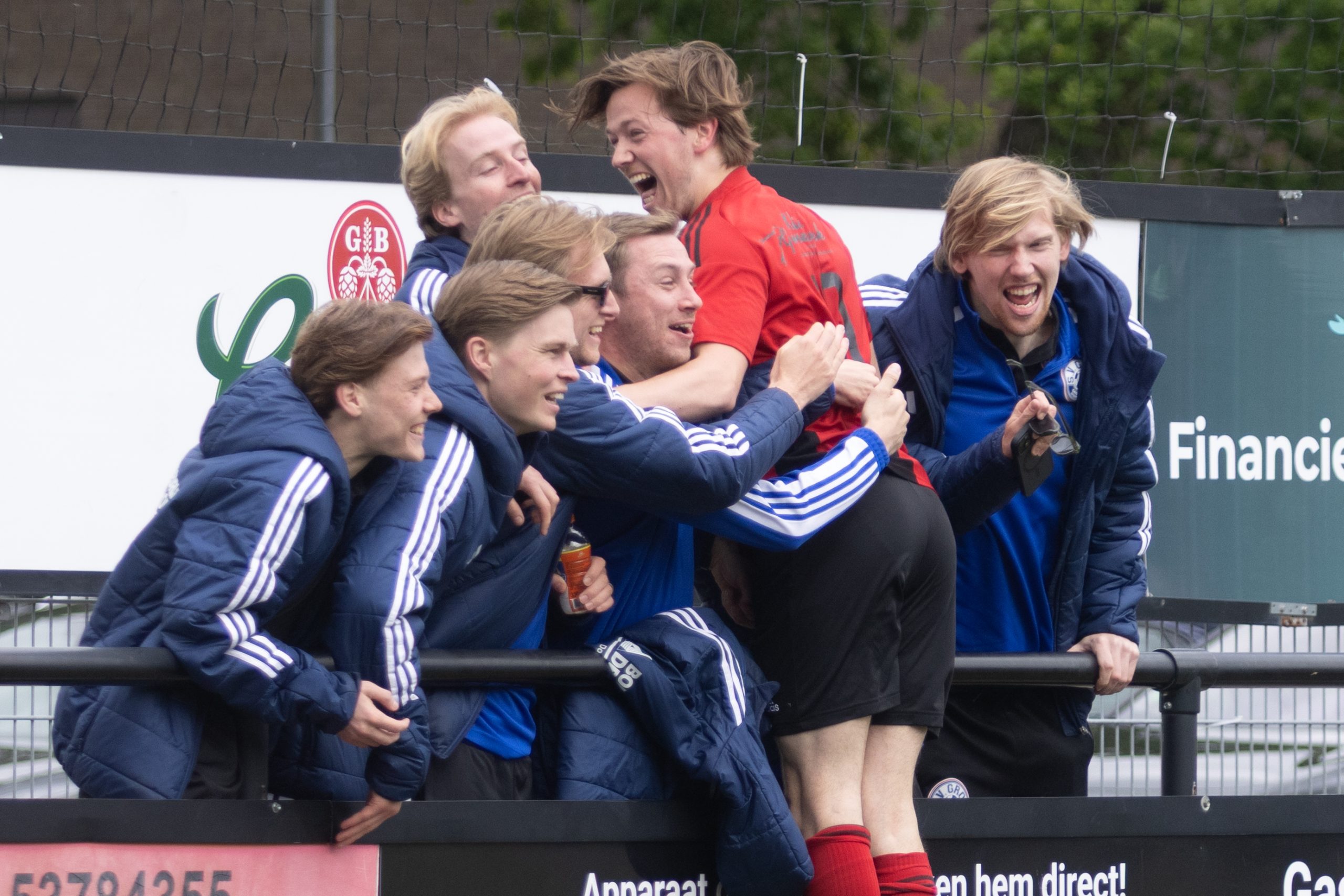 GAANDEREN — Grol houdt kampioen VVG ’25 op gelijkspel