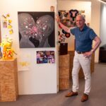 Eindexamenleerlingen Marianum exposeren kunstwerken