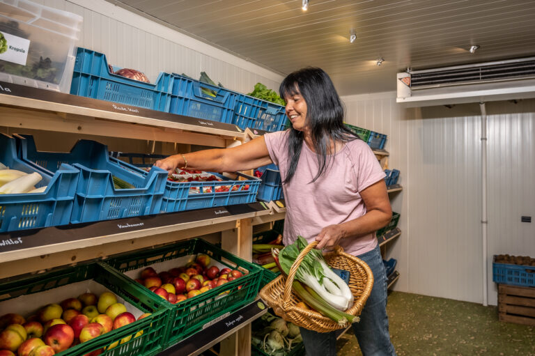 Boodschappen doen-verslokaal Burgerboerderij de Patrijs