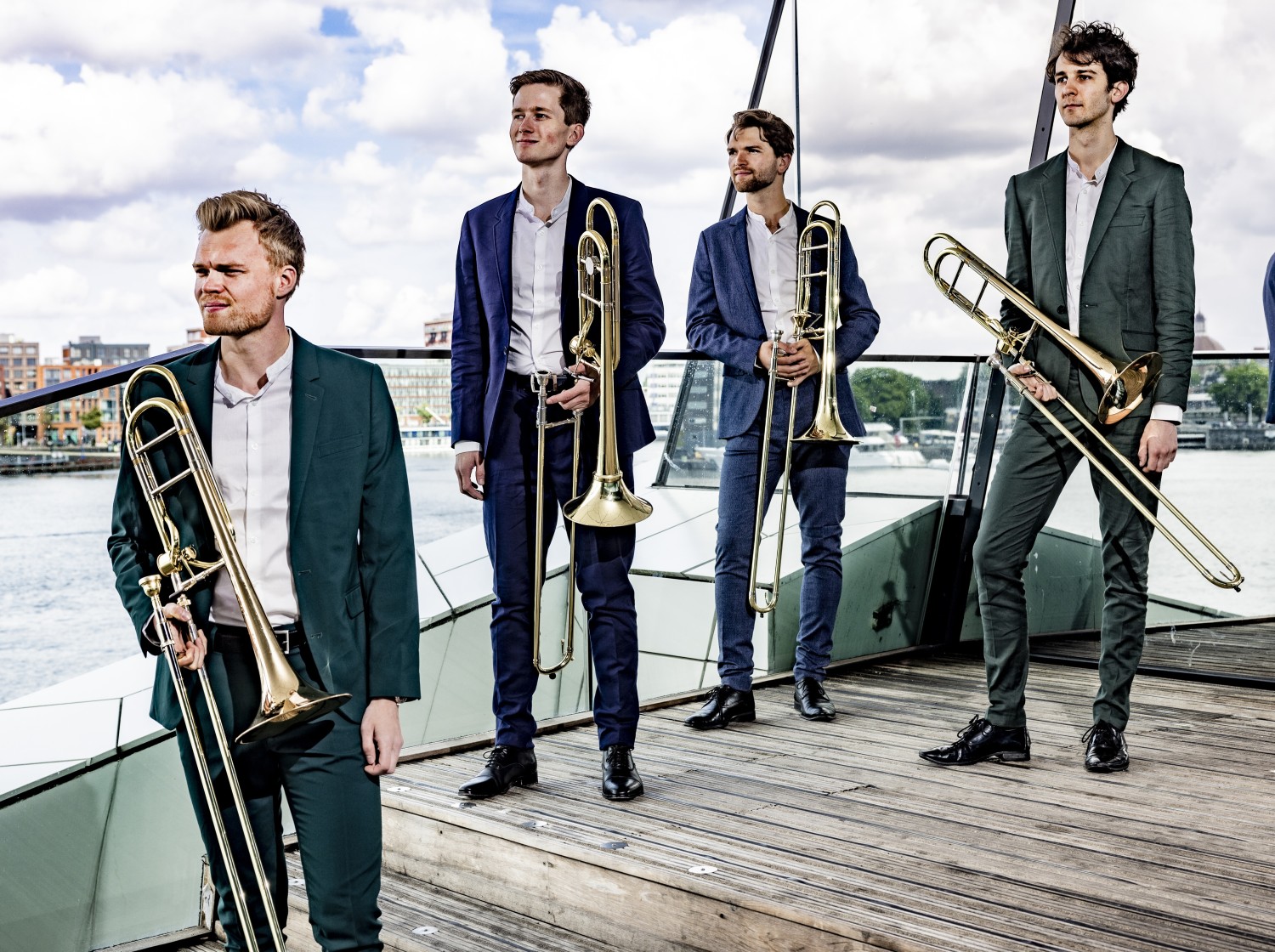 EEFDE — Eefde start concertseizoen met Nymphéas Trombone Quartet