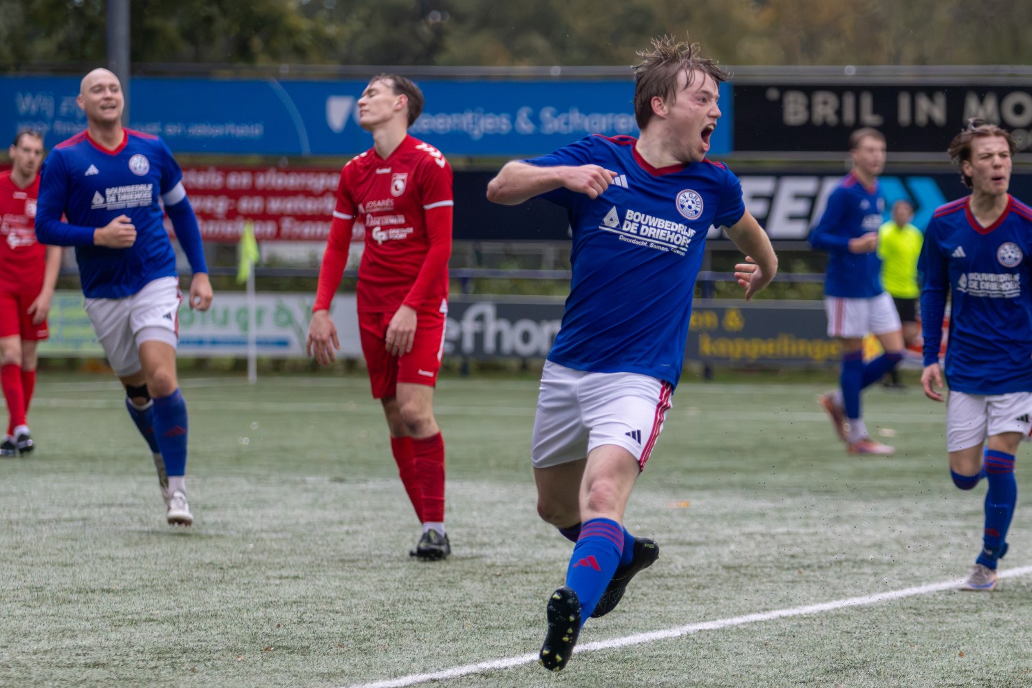 GROENLO — Grol wint met 3-1 van OBW dankzij doelpunten Berentsen, Wissink en Brockotter