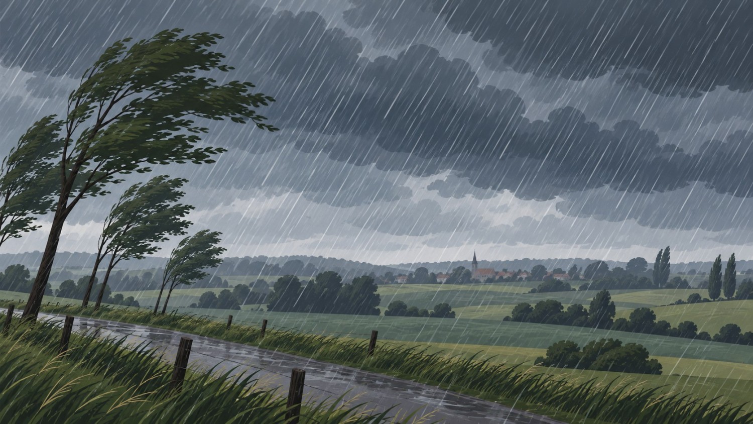 Weer Achterhoek: regen speelt vandaag een duidelijke rol
